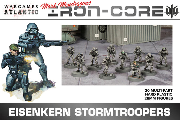 Wargames Atlantic: Iron Core - Eisenkern Stormtroopers - Gap Games