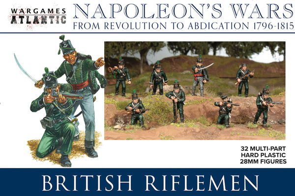 Wargames Atlantic: Napoleon's Wars - British Riflemen - Gap Games