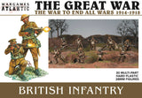 Wargames Atlantic: The Great War - British Infantry (1916-1918) - Gap Games