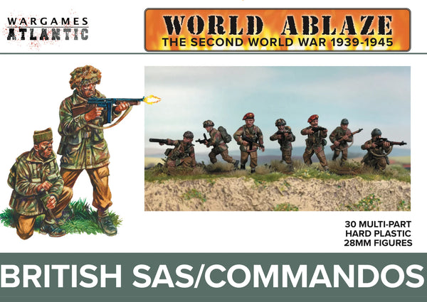 Wargames Atlantic: World Ablaze - British SAS/Commandos - Gap Games