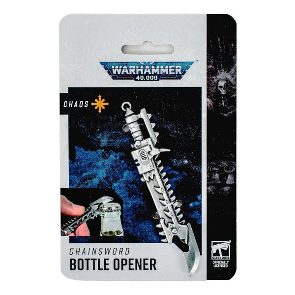 Warhammer 40000: Chaos Chainsword Bottle Opener - Pre-Order - Gap Games