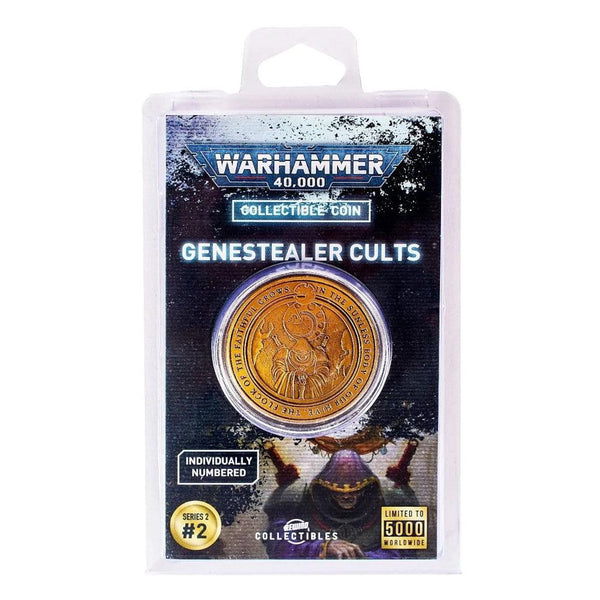 Warhammer 40000: Genestealers Coin - Pre-Order - Gap Games