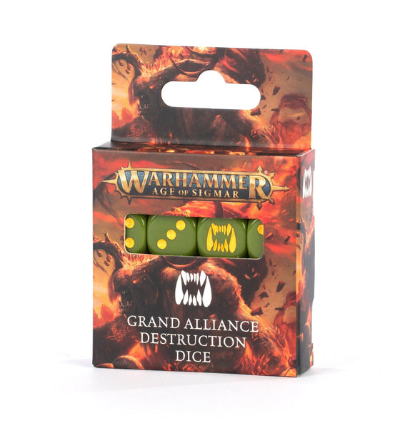 Warhammer Age of Sigmar: Grand Alliance Destruction Dice - Gap Games