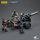 Warhammer Collectibles: 1/18 Scale Astra Militarum Ordnance Team with Bombast Field Gun - Pre-Order - Gap Games