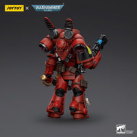 Warhammer Collectibles: 1/18 Scale Blood Angels Jump Pack Intercessors Sergeant With Plasma Pistol - Pre-Order - Gap Games