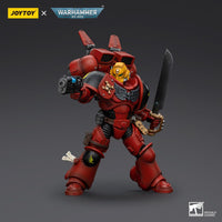 Warhammer Collectibles: 1/18 Scale Blood Angels Jump Pack Intercessors Sergeant With Plasma Pistol - Pre-Order - Gap Games