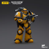 Warhammer Collectibles: 1/18 Scale Imperial Fists Legion MkIII Tactical Squad Legionary with Bolter - Pre-Order - Gap Games