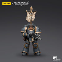 Warhammer Collectibles: 1/18 Scale Space Wolves Grey Slayer Pack Grey Slayer With Legion Vexilla - Pre-Order - Gap Games