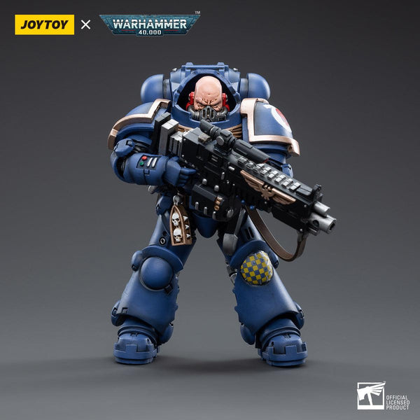 Warhammer Collectibles: 1/18 Scale Ultramarines Heavy Intercessor Sergeant Aetus Gardane - Gap Games