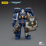 Warhammer Collectibles: 1/18 Scale Ultramarines Vanguard Veteran with Thunder Hammer, Storm Shield - Pre-Order - Gap Games