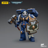 Warhammer Collectibles: 1/18 Scale Ultramarines Vanguard Veteran with Thunder Hammer, Storm Shield - Pre-Order - Gap Games