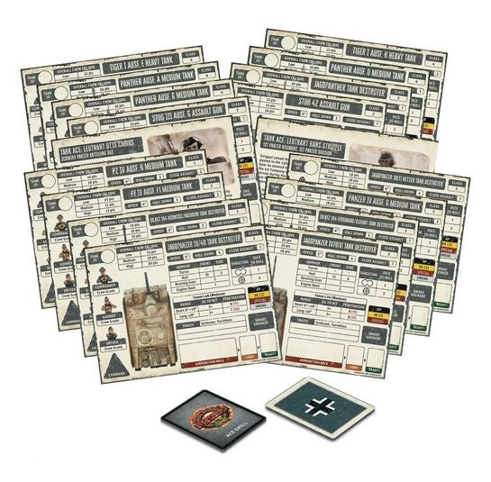 Warlord Games - Achtung Panzer - German Card Bundle - Gap Games