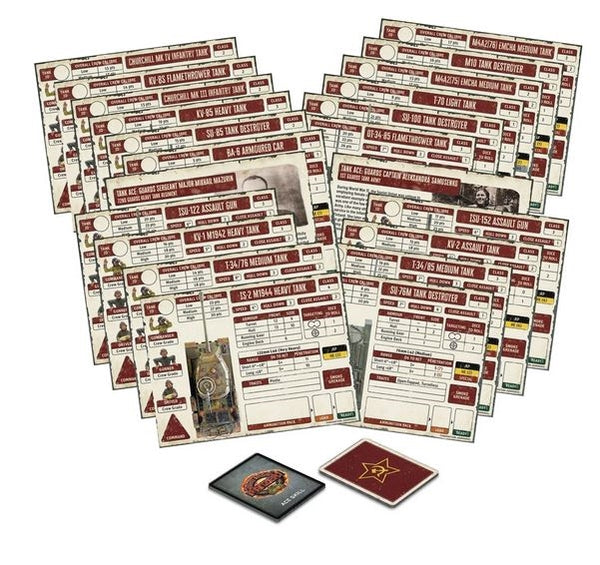 Warlord Games - Achtung Panzer - Soviet Card Bundle - Gap Games