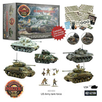 Warlord Games - Achtung Panzer - US Army Tank Force - Pre-Order - Gap Games