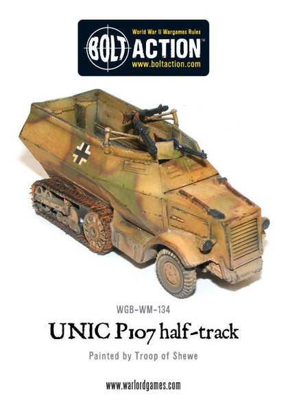 Bolt Action: German UNIC P107 Half-track