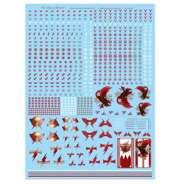 White Scars Legion Transfer Sheet - Gap Games