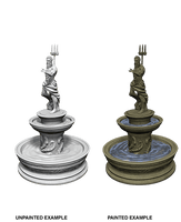 WizKids Deep Cuts Unpainted Miniatures Fountain - Gap Games