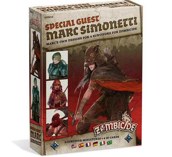 Zombicide Black Plague Special Guest Box - Marc Simonetti - Gap Games